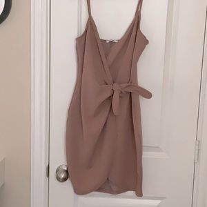 Tan dress